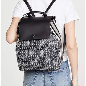 Tory Burch Gemini link backpack, Black